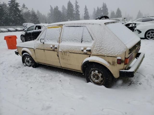 1981 Volkswagen Rabbit L Custom