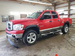 Salvage cars for sale at Pekin, IL auction: 2008 Dodge RAM 1500 ST