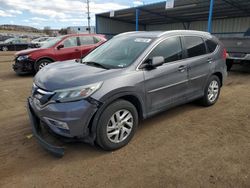 Salvage cars for sale at Colorado Springs, CO auction: 2016 Honda CR-V EXL