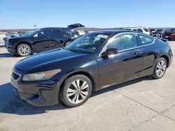 Salvage cars for sale at Grand Prairie, TX auction: 2009 Honda Accord EXL