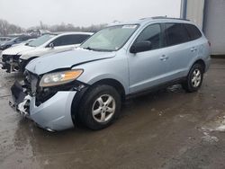 Salvage cars for sale at Duryea, PA auction: 2007 Hyundai Santa FE GLS