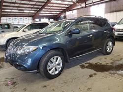 Salvage cars for sale at East Granby, CT auction: 2014 Nissan Murano S