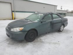 Toyota salvage cars for sale: 2002 Toyota Camry LE