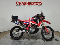 Salvage motorcycles for sale at Dallas, TX auction: 2021 Honda CRF300 LR