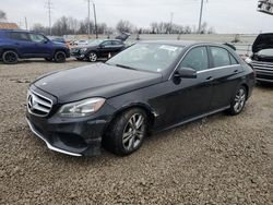 Salvage cars for sale at auction: 2014 Mercedes-Benz E 250 Bluetec