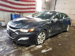 Salvage cars for sale at Lyman, ME auction: 2020 Chevrolet Malibu LT