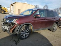 Salvage cars for sale at auction: 2021 Honda Pilot EXL