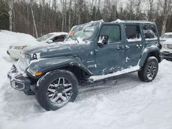 Jeep salvage cars for sale: 2024 Jeep Wrangler Sahara