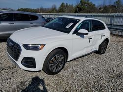 Salvage cars for sale at Memphis, TN auction: 2021 Audi Q5 Premium Plus