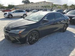 Vehiculos salvage en venta de Copart Opa Locka, FL: 2015 Toyota Camry XSE