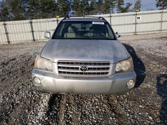 2002 Toyota Highlander Limited