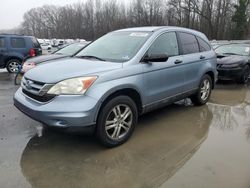 Salvage cars for sale at Glassboro, NJ auction: 2010 Honda CR-V EX