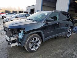 Jeep salvage cars for sale: 2018 Jeep Compass Limited