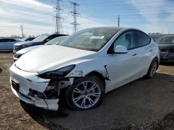 Salvage cars for sale at Elgin, IL auction: 2024 Tesla Model Y