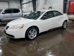 Salvage cars for sale at Ham Lake, MN auction: 2007 Pontiac G6 Base