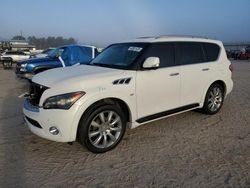 Salvage cars for sale at Harleyville, SC auction: 2014 Infiniti QX80