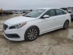 Salvage cars for sale at Houston, TX auction: 2015 Hyundai Sonata Sport