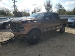 Salvage cars for sale at Midway, FL auction: 2011 Ford F150 Supercrew