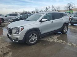 Salvage cars for sale at Bridgeton, MO auction: 2022 GMC Terrain SLE