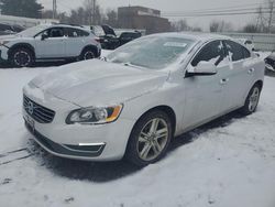 Salvage cars for sale at New Britain, CT auction: 2015 Volvo S60 Premier