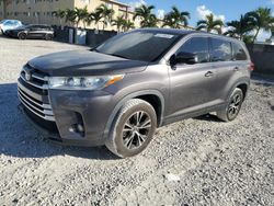 Toyota Vehiculos salvage en venta: 2019 Toyota Highlander LE