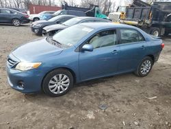 Salvage cars for sale at Baltimore, MD auction: 2013 Toyota Corolla Base