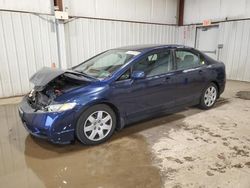 Salvage cars for sale at Pennsburg, PA auction: 2010 Honda Civic LX