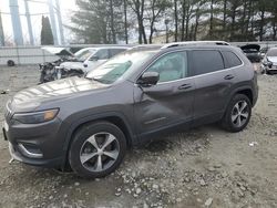 Salvage cars for sale at Windsor, NJ auction: 2019 Jeep Cherokee Limited