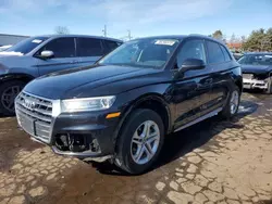 Salvage cars for sale at New Britain, CT auction: 2018 Audi Q5 Premium