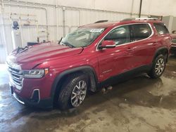 Salvage cars for sale at Avon, MN auction: 2020 GMC Acadia SLT