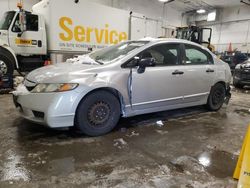 2009 Honda Civic VP en venta en Mcfarland, WI