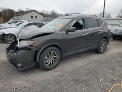 Salvage cars for sale at York Haven, PA auction: 2015 Nissan Rogue S