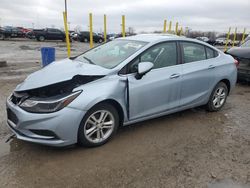 Salvage cars for sale at Indianapolis, IN auction: 2017 Chevrolet Cruze LT