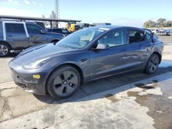 Salvage cars for sale at Hayward, CA auction: 2022 Tesla Model 3