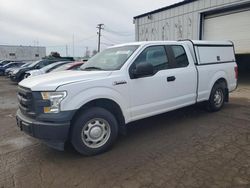 Salvage cars for sale at Chicago Heights, IL auction: 2017 Ford F150 Super Cab