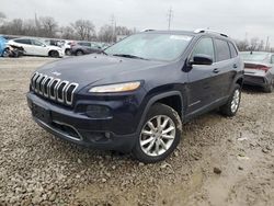 Jeep salvage cars for sale: 2014 Jeep Cherokee Limited