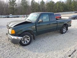 Salvage cars for sale at Gainesville, GA auction: 2003 Ford Ranger Super Cab