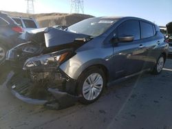 Salvage cars for sale at Littleton, CO auction: 2019 Nissan Leaf S