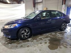 Salvage cars for sale at North Billerica, MA auction: 2016 Honda Accord LX