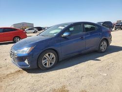 Salvage cars for sale at Amarillo, TX auction: 2020 Hyundai Elantra SEL