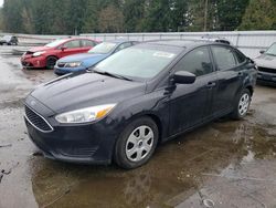 Salvage cars for sale at Arlington, WA auction: 2018 Ford Focus S