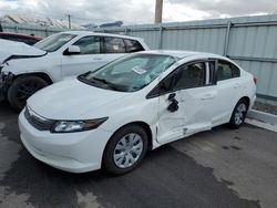 Salvage Cars with No Bids Yet For Sale at auction: 2012 Honda Civic LX