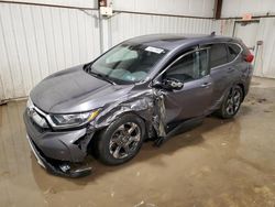 Salvage cars for sale at Pennsburg, PA auction: 2018 Honda CR-V EX