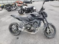 Salvage motorcycles for sale at New Orleans, LA auction: 2016 Yamaha FZ09