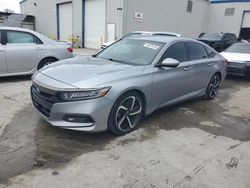 Salvage cars for sale at New Orleans, LA auction: 2018 Honda Accord Sport