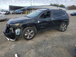 Salvage cars for sale at Sacramento, CA auction: 2019 Jeep Cherokee Limited