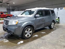 Salvage cars for sale at Candia, NH auction: 2012 Honda Pilot EXL