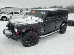 Salvage cars for sale from Copart Ontario Auction, ON: 2020 Jeep Wrangler Unlimited Sahara