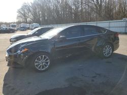 Salvage cars for sale at Glassboro, NJ auction: 2017 Ford Fusion SE