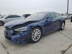 Salvage cars for sale at Grand Prairie, TX auction: 2018 Tesla Model S